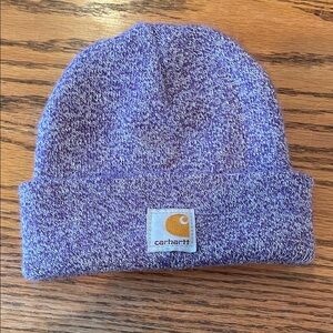 Carhartt Kids Heathered Purple Beanie